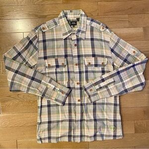 G-STAR RAW Originals Plaid Long Sleeve XXL Athletic Fit